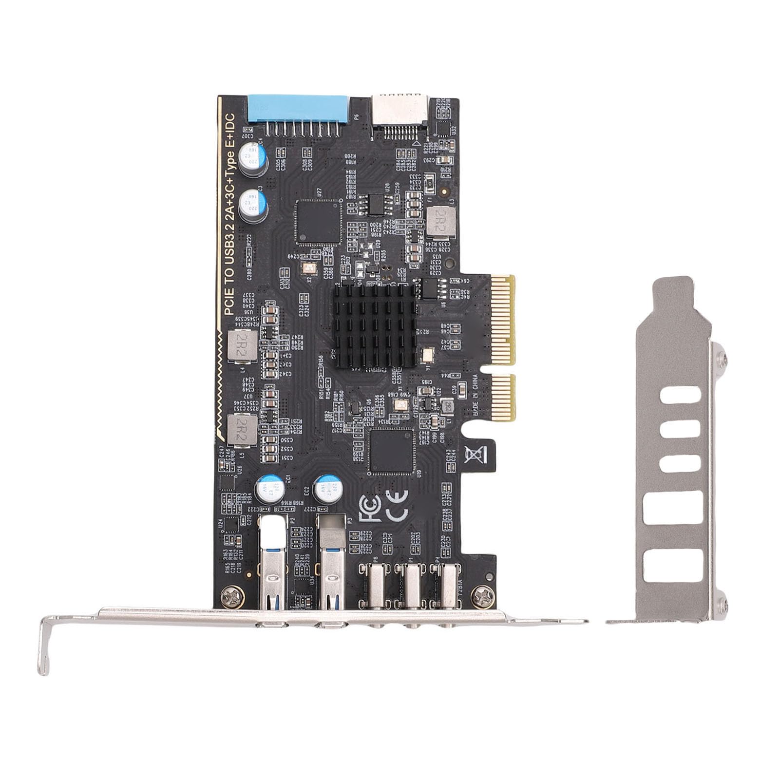Jiawu Scheda PCI Express USB 3.2 Gen 2 Trasferimento Dati Efficiente 10 Gbps per Laptop e PC