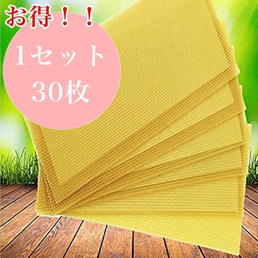 養蜂巣礎シート200枚入り(シートのみです) 養蜂巣礎シート200枚入り(シートのみです)