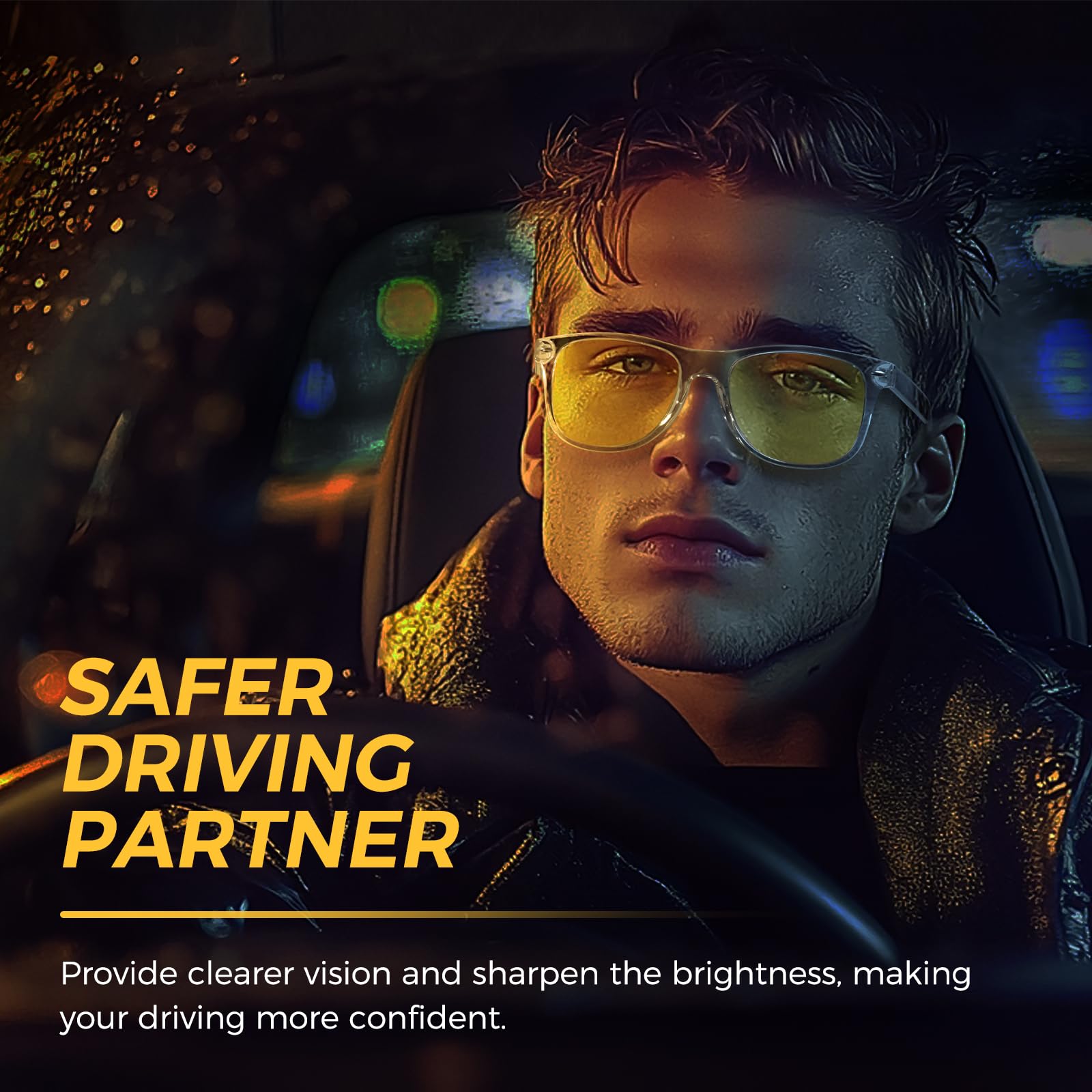 LINVO Occhiali da Sole da Uomo Donna Polarizzati Guida Protezione 100% UV400 Retrò Anni '80 Design