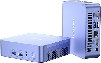 GEEKOM AI Mini PC AX8 Pro, AMD Ryzen R9-8945HS (8C/16T, do 5,2GHz