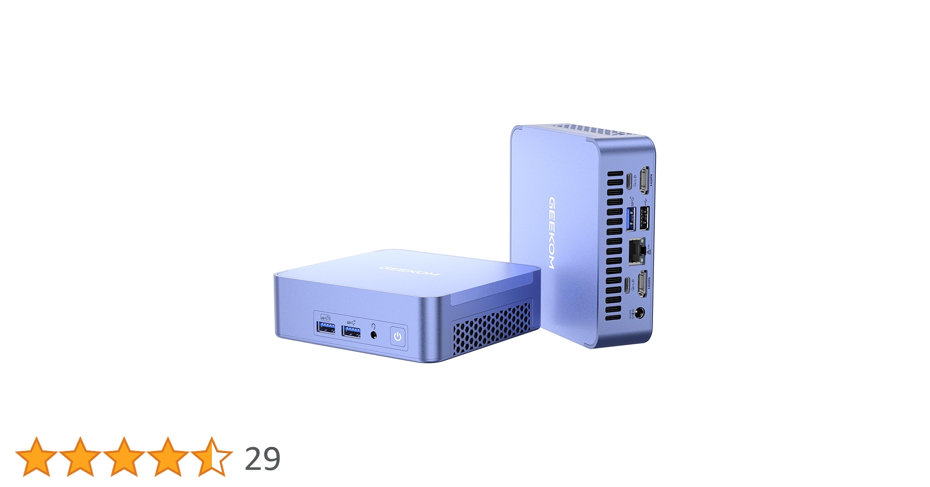 ミニPC GEEKOM AX8 Pro Ryzen 9 8945HS 32GB/2TB GEEKOM AI Mini PC AX8 Pro, AMD Ryzen R9-8945HS (8C/16T, Up