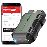 TopScan Pro, OBD2 Scanner Bluetooth for iOS & Android, Diagnostic Scan Tool for All Cars, Car Code Reader with Reset Scanner, 13+ Reset Service, Upgraded Version of Topscan Lite
