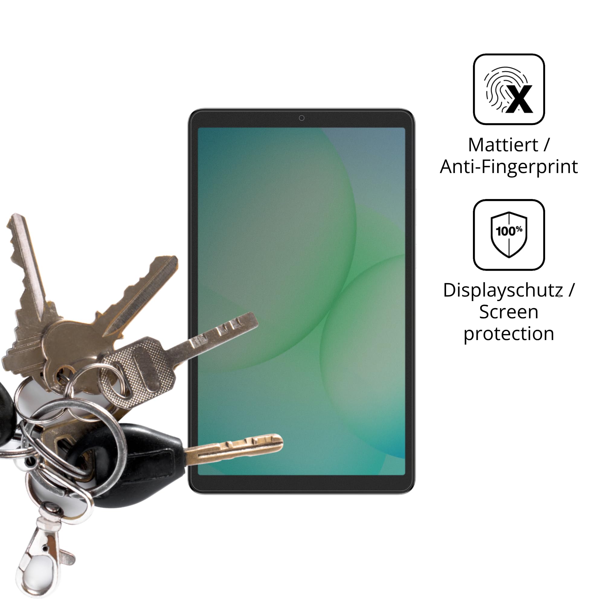dipos Protection écran anti-espion pour Samsung Galaxy Tab A11 8.7 Zoll