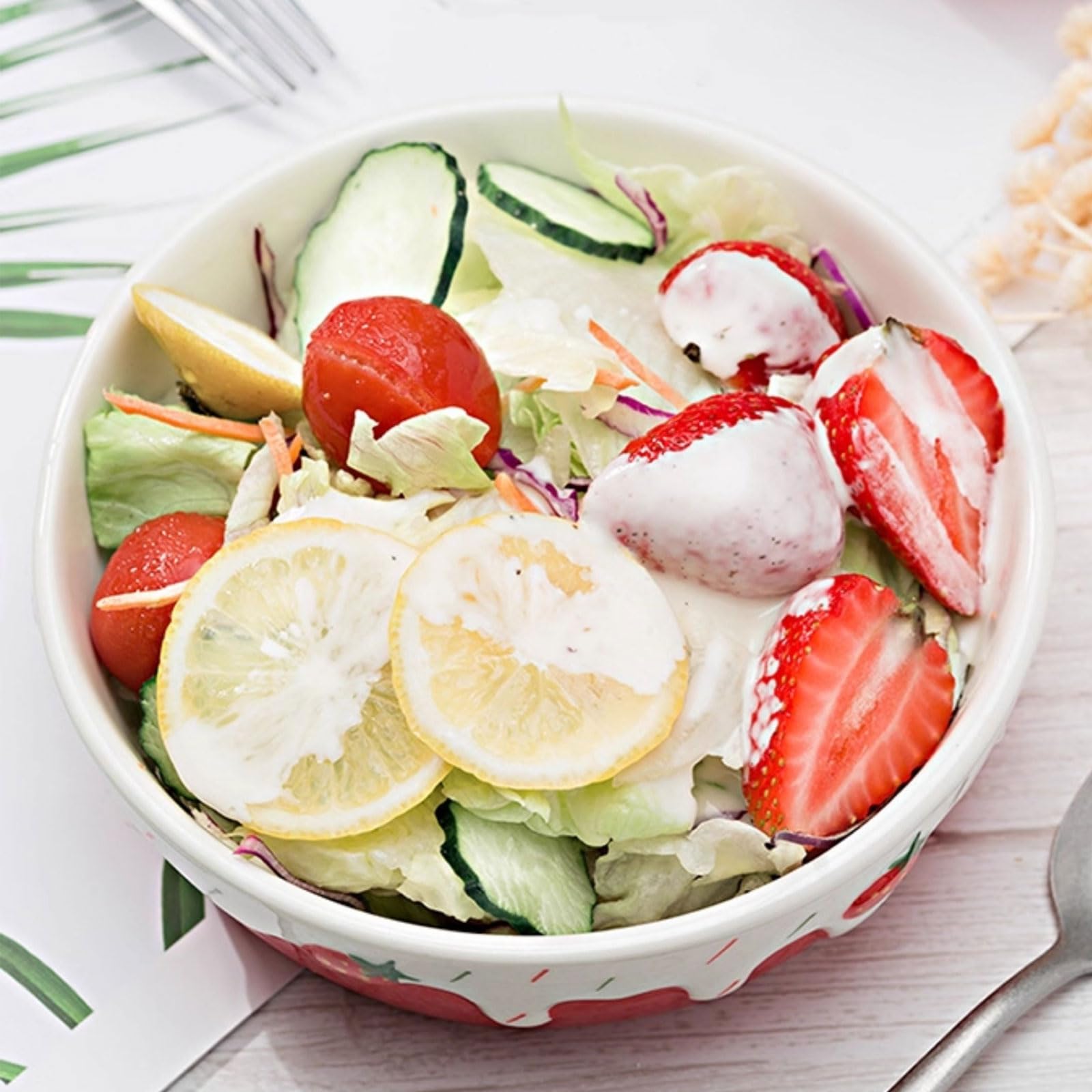 Cuencos De Aperitivo Cuenco De Frutas Cerámica Fresas Diseño Plato De Caramelos Cocina Moderna Decoración Para Fruta Postres