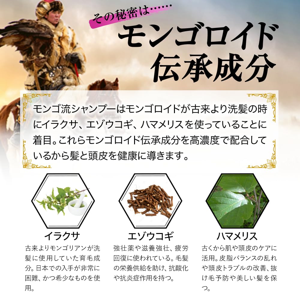 Amazon | モンゴ流 シャンプー EX Vol.17 リニューアル スカルプ