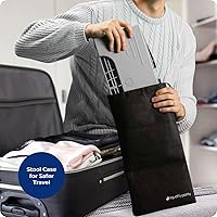 Vista 7 de Squatty Potty Porta Traveler Taburete plegable de inodoro para viajes, 7" de altura, gris