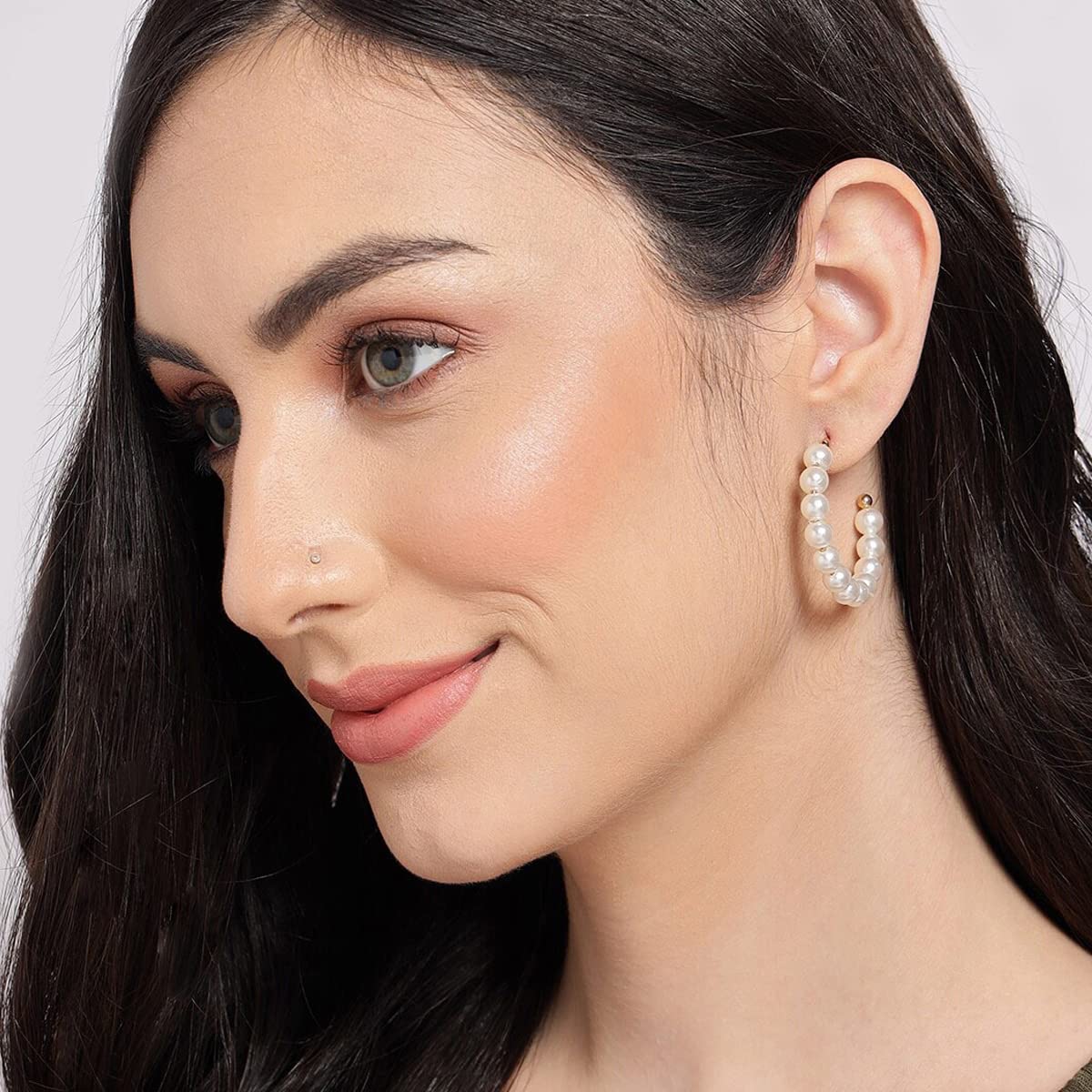 Set of 12 Plated Studs & Hoop Earrings