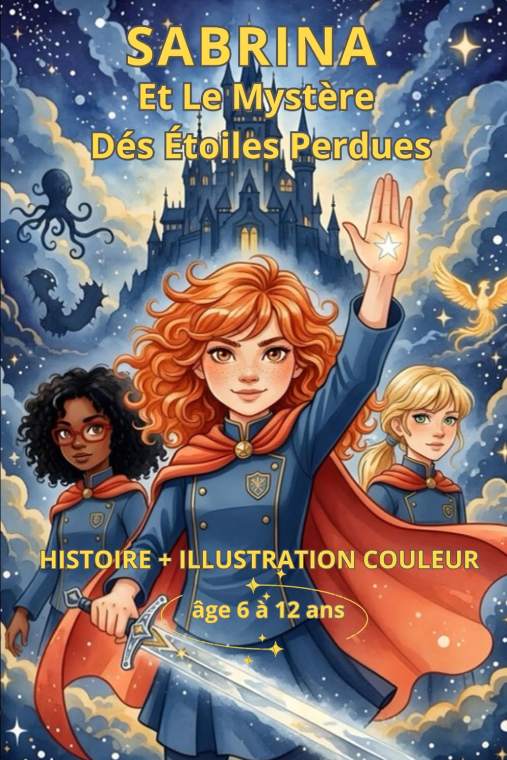Sabrina et le Mystère des Étoiles Perdues: Un roman fantastique pour enfants de 6 à 12 ans : Une aventure magique mêlant amitié et courage avec ... dessin créatifs.: 3 (les aventure de Sabrina)