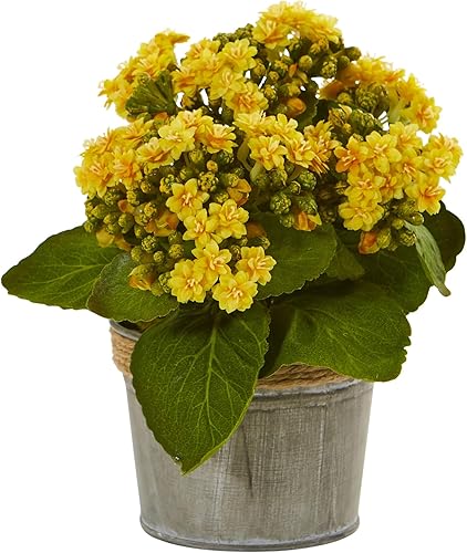 Miniatura 2 de Nearly Natural Arreglos artificiales Kalanchoe (juego de 3)