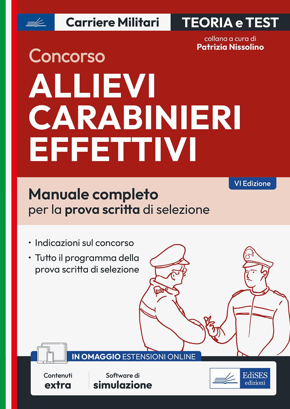 Concorso Allievi Carabinieri Effettivi. Manuale Completo Per La Prova Scritta Di Selezione. Con Espansione Online. Con Software Di Simulazione - 4
