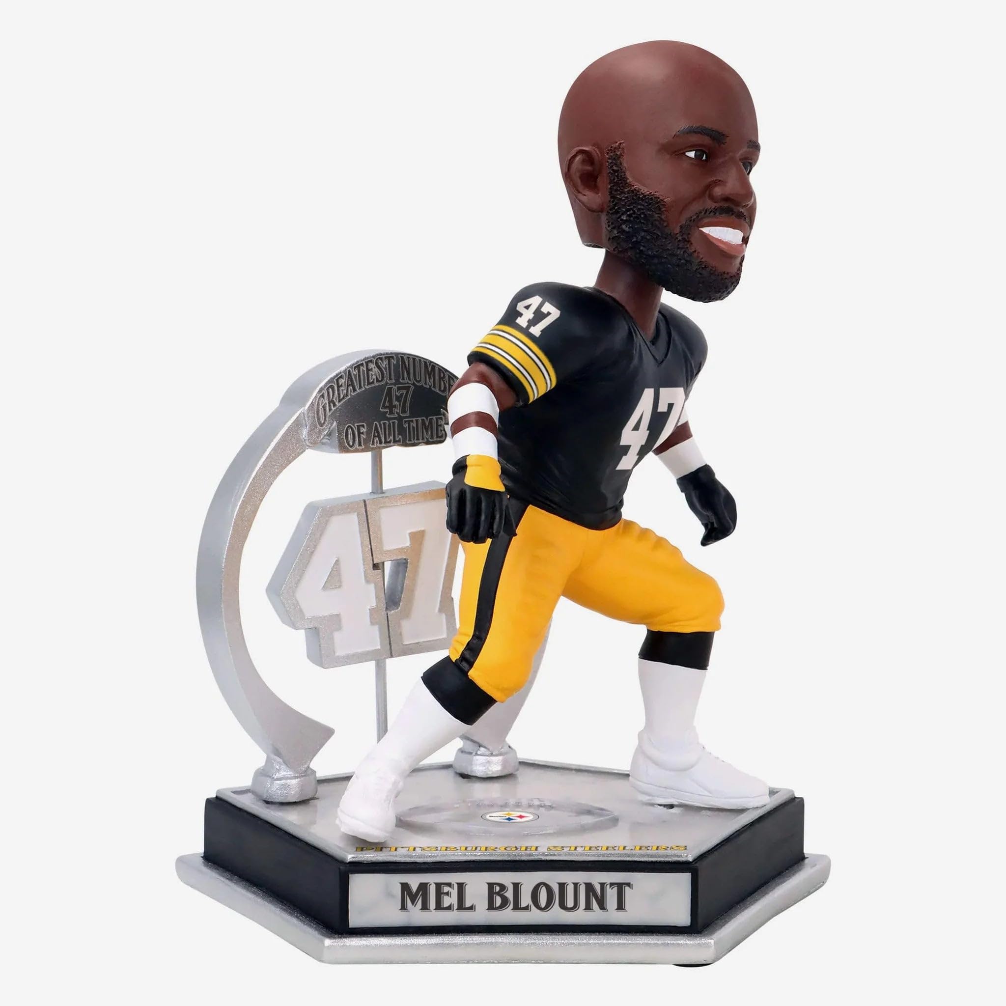 Mel Blount Pittsburgh Steelers Legendary Number 47 Bobblehead NFL