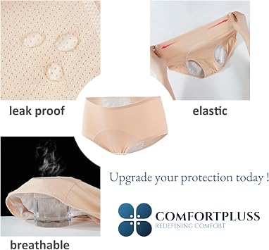 Leakproof Incontinence Underwear for Elderly Women