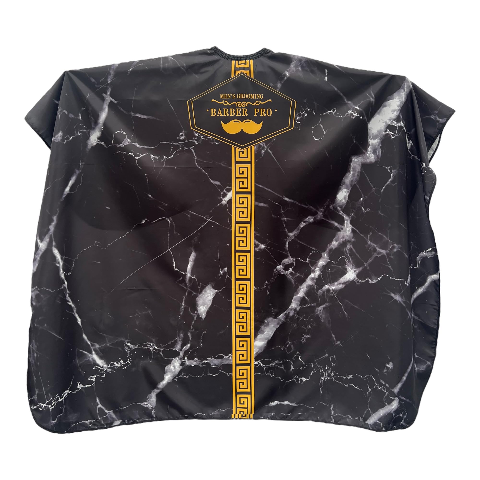 Gabri Professional Barber Cape Gown - Premium Hairdressing Cape for Hair Salon - Waterproof Hair Cutting Capes and Gowns for Barber Shops 160cm (L) x 140cm (W)) (Marble Roman Style)