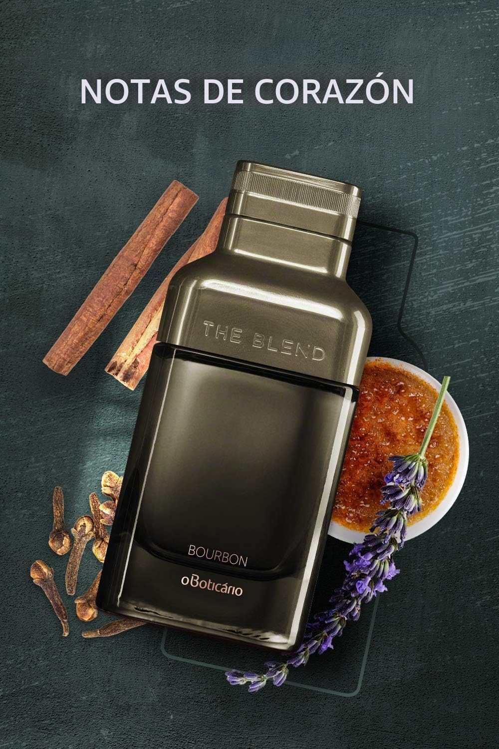 O Boticário The Blend Bourbon Eau de Parfum, fragancia oriental picante, 100 ml