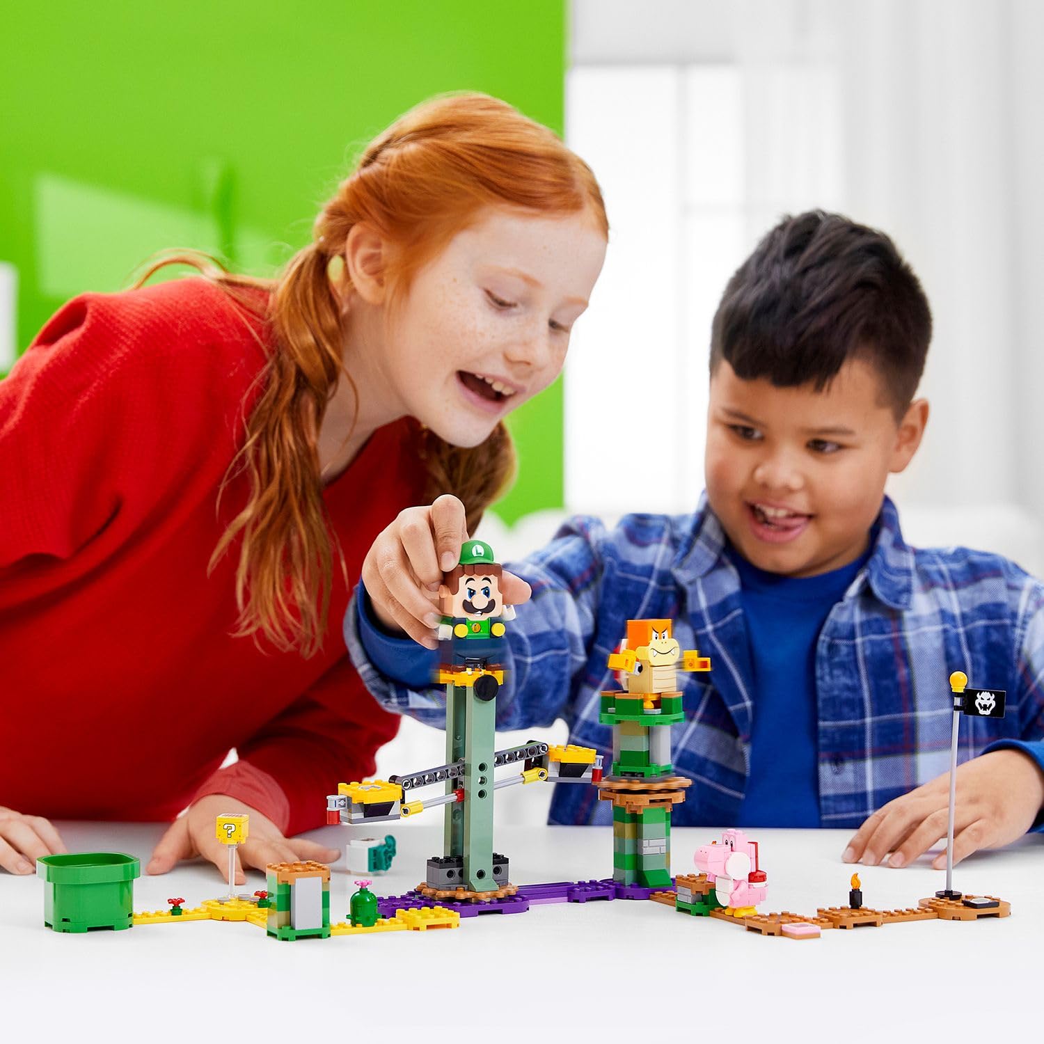 LEGO Super Mario 71387 Przygody z Luigim — zestaw startowy; kreatywna kolekcjonerska zabawka dla dzieci (280 elementów)
