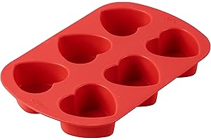 Wilton Silicone Heart-Shaped Baking Mold