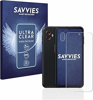 Savvies Screen Protector compatible with Samsung Galaxy Xcover 6 Pro Enterprise Edition (Front+Camera) Protection Film Clear 18-Pack