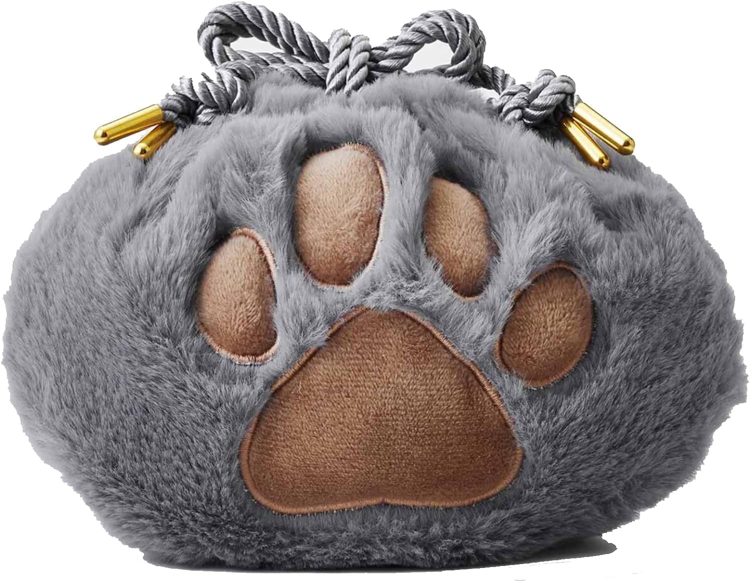 猫化粧袋爪化粧箱化粧品収納化粧品収納化粧品収納箱化粧品収納袋ポーチポーチポーチ大容量小容量収納袋携帯多収納旅行仕事出張アクセサリー袋ポーチポーチ巾着韓国版(グレー)