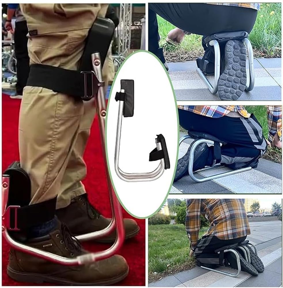 Inginocchiatoio da Giardino Sedile per Ginocchio Supporto | Allevia il carico durante il giardinaggio o i lavori domestici Fornisce comfort e stabilità L'inginocchiatoio da giardino e