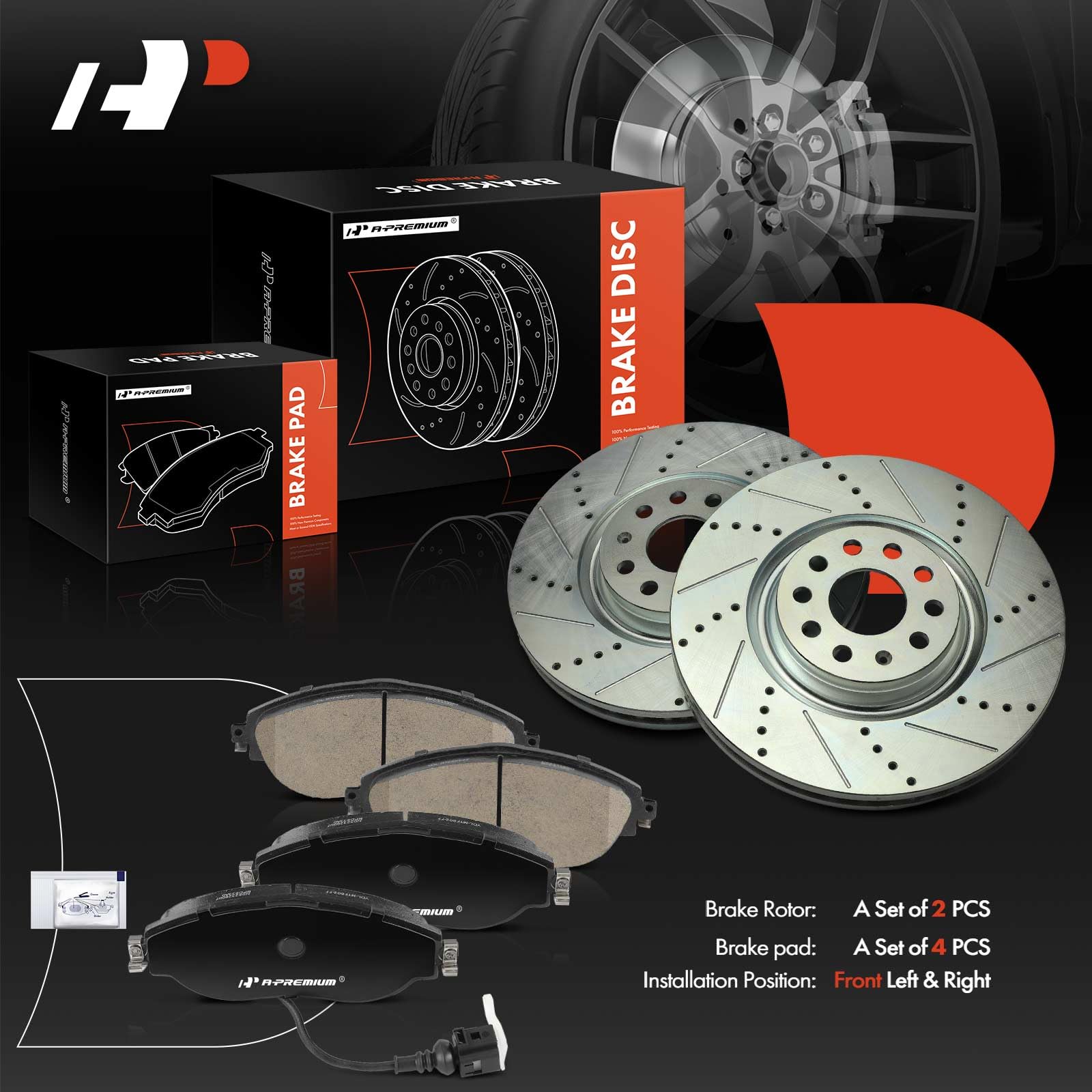EBC GD Sport Rear Rotors (330x28mm) | 11-15 Audi Q7 3.0 Supercharged main image 0