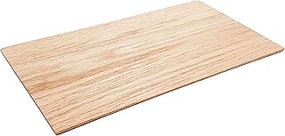 Barrington Hardwoods' 1/8" Thin Sawn Red Oak Hardwood for CNC, Crafts, Hobbies, and Woodworking - Laser Engraving Blanks (4, 1/8" x 6.5" x 18")