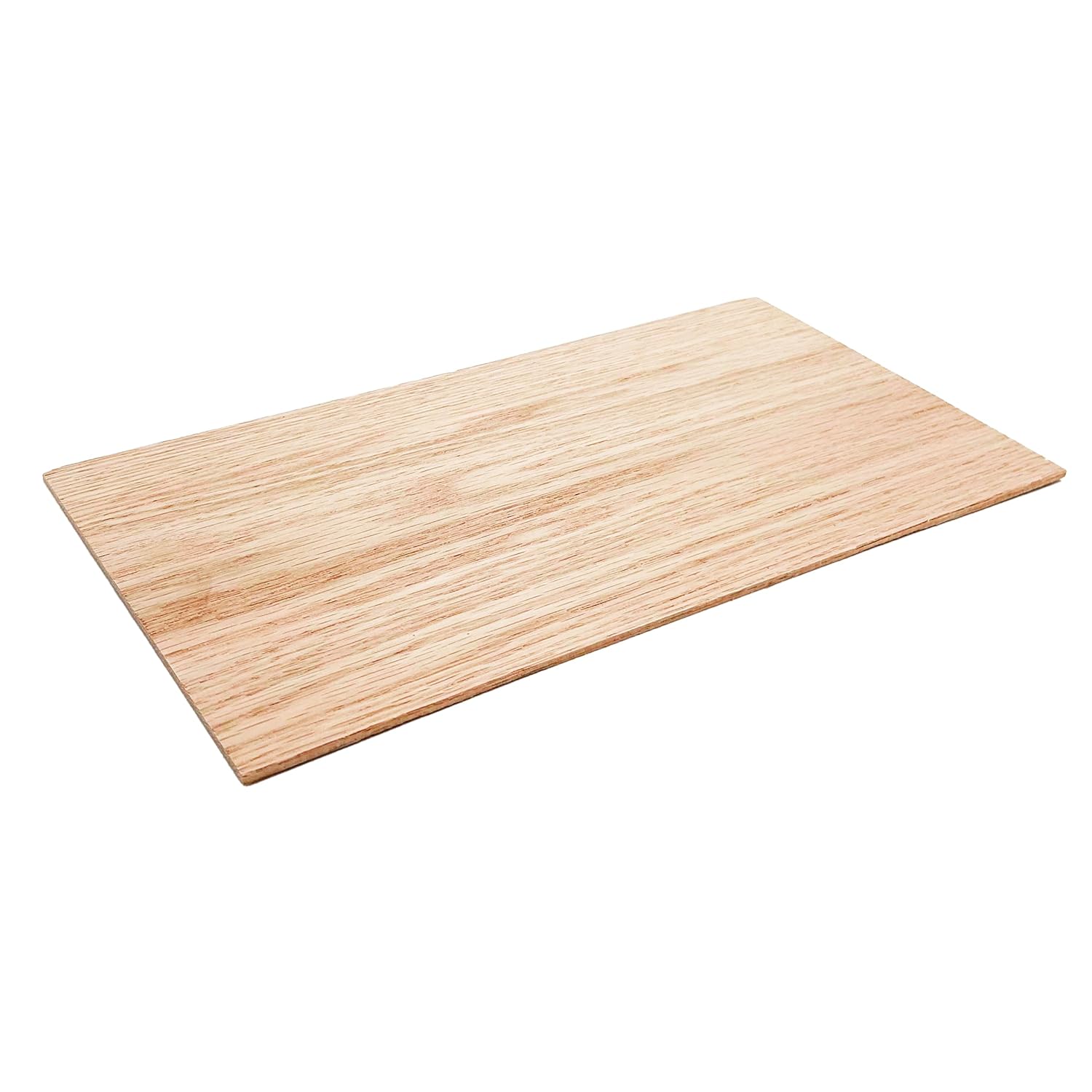 Barrington Hardwoods' 1/8" Thin Sawn Red Oak Hardwood for CNC, Crafts, Hobbies, and Woodworking - Laser Engraving Blanks (8, 1/8" x 6.5" x 18")