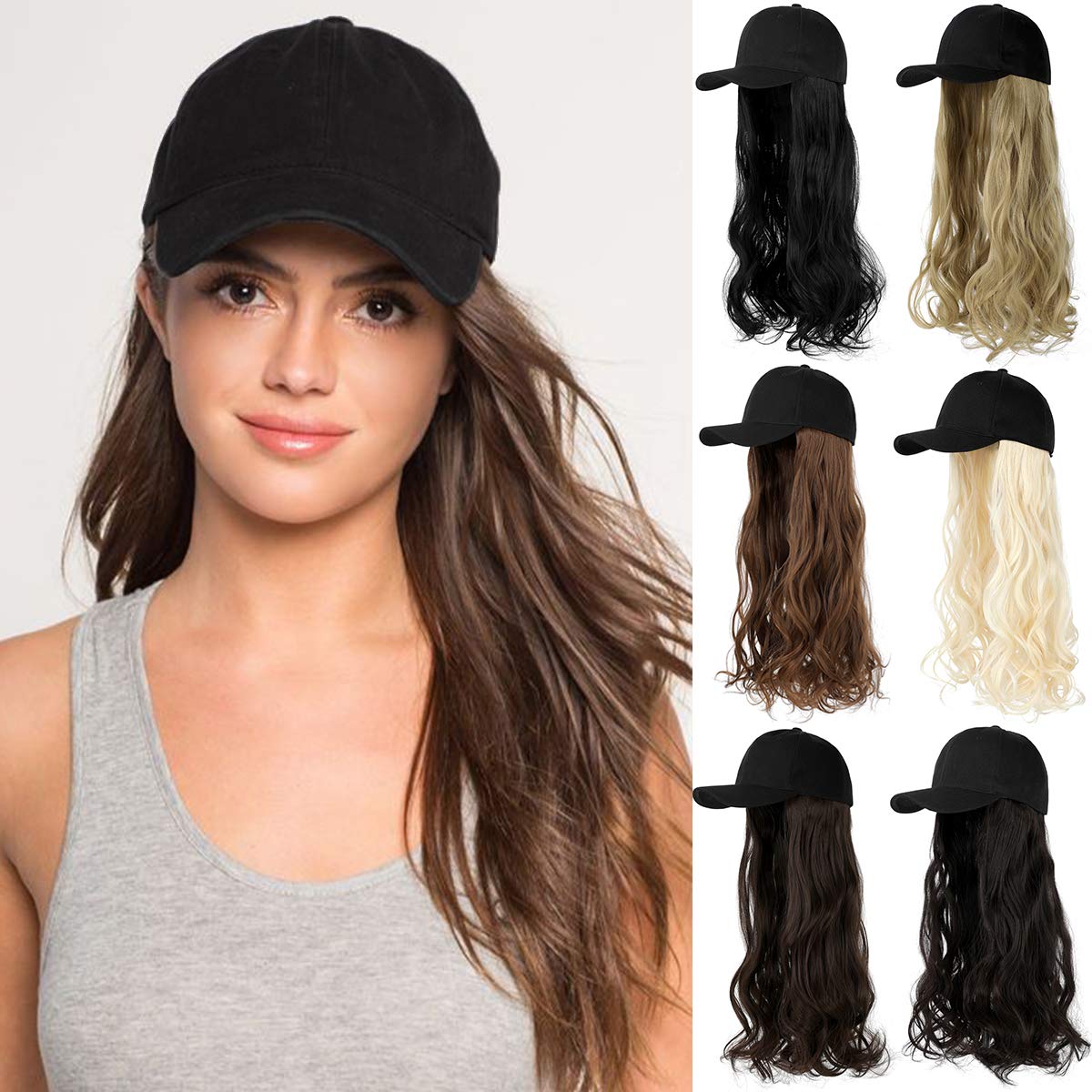 Qlenkay Synthetic Hair Hat 24\