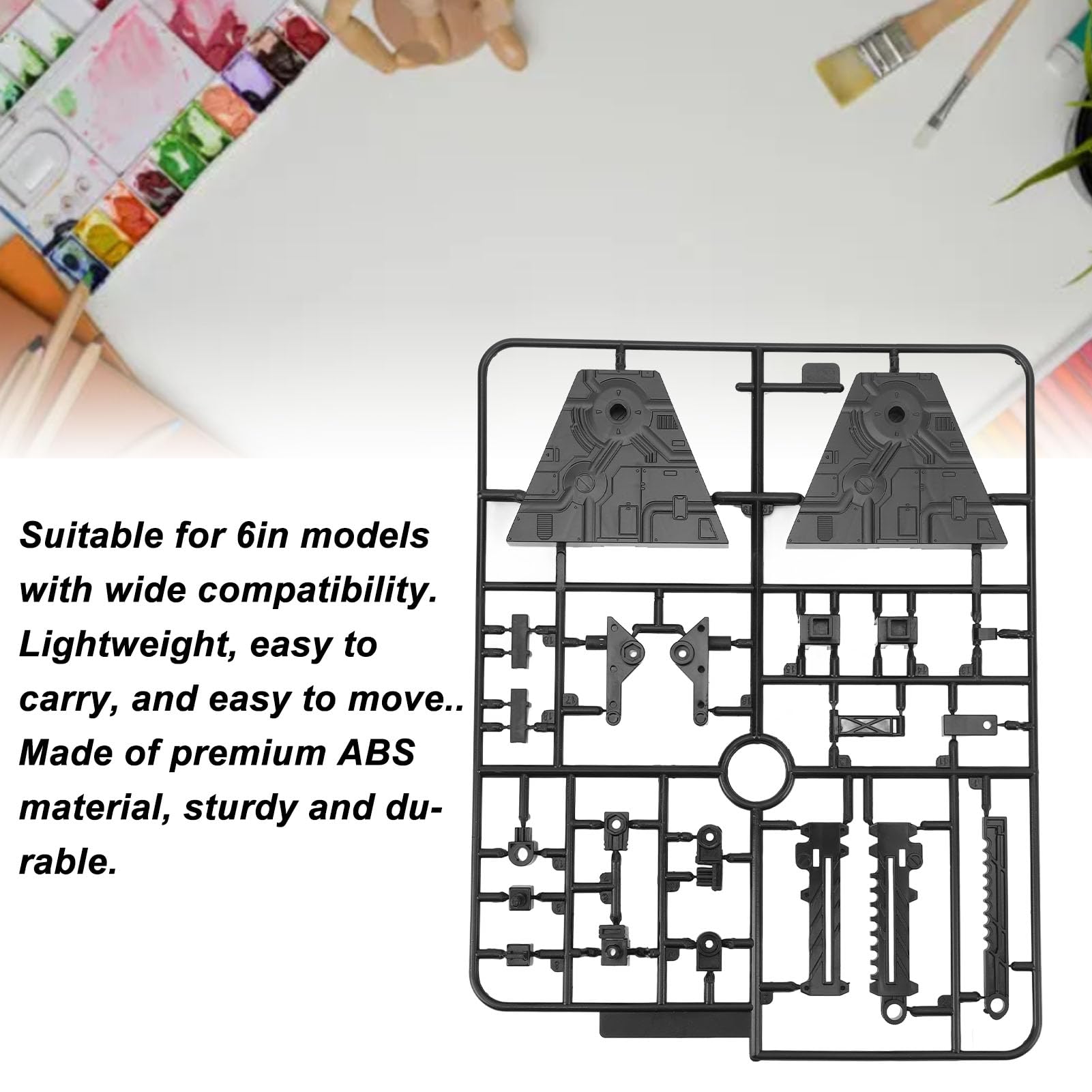 Set De Soportes Y Bases Para Figuras De Acción – 5 Peanas Con Barras Para Exhibir Muñecos Coleccionables, Ideal Para Gundam Y Modelos 1/144, Poses Dinámicas Y Escenas De Batalla