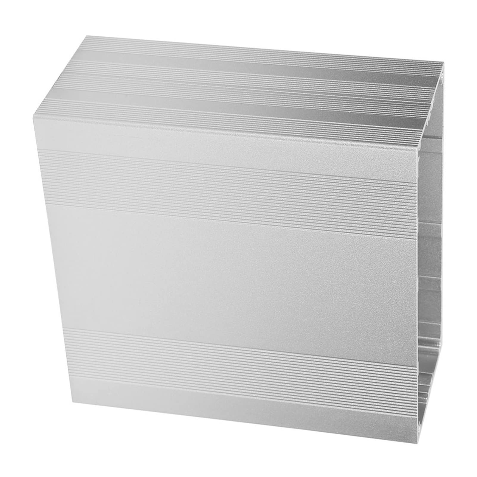 Custodia in Alluminio, 68 X 145 X 150 Mm, Custodia Amplificatore HIFI, Prestazioni del Segnale di Schermatura, Stampaggio Integrato Pressofuso con Superficie Ossidata, Utilizzo