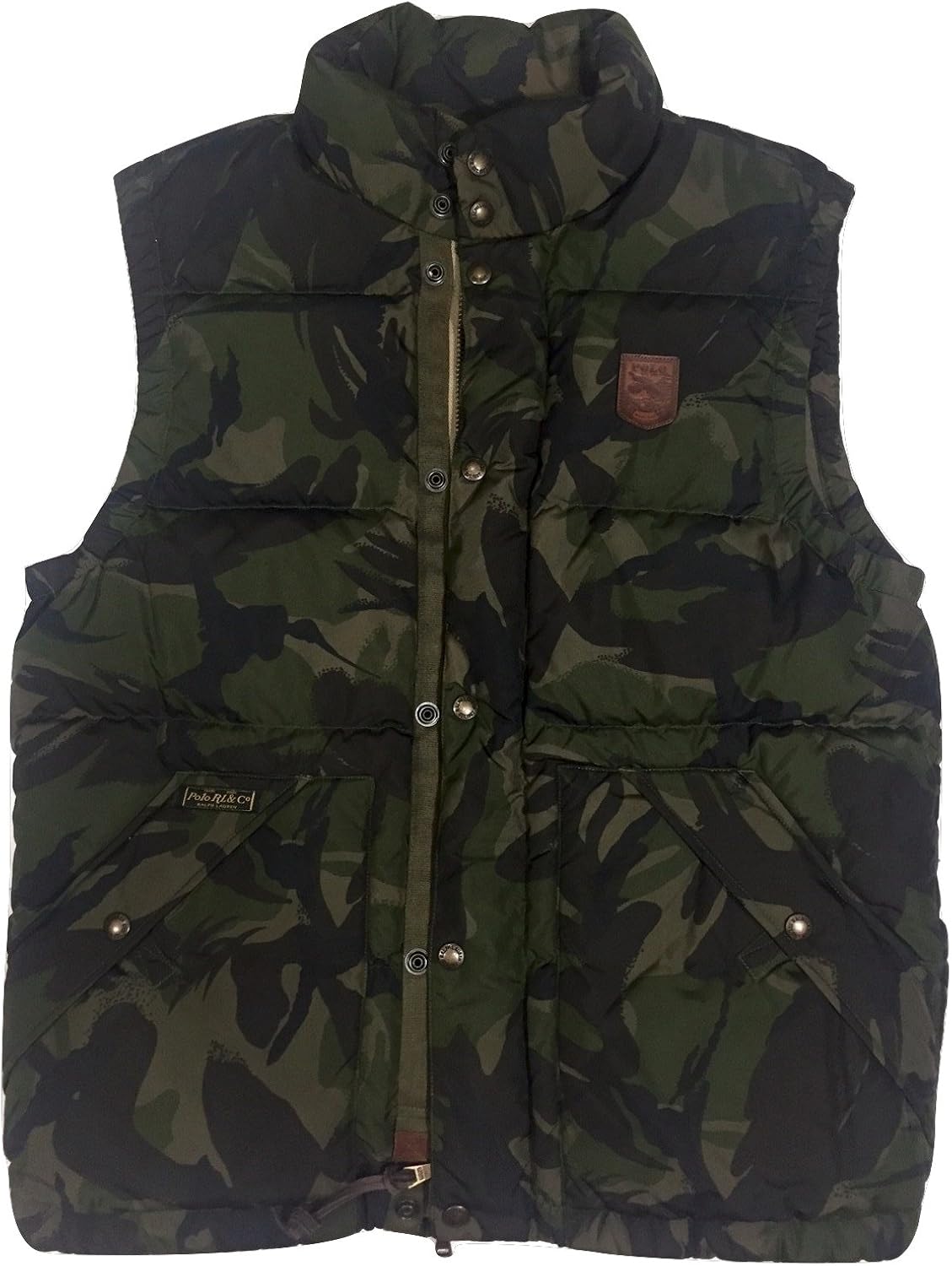polo ralph lauren camo vest