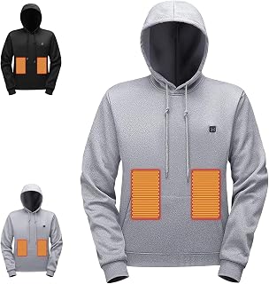 Celsiushoodie 2.0 - Unisex Heated Hoodie, 3 Temperature Settings, 5 Zone Heating