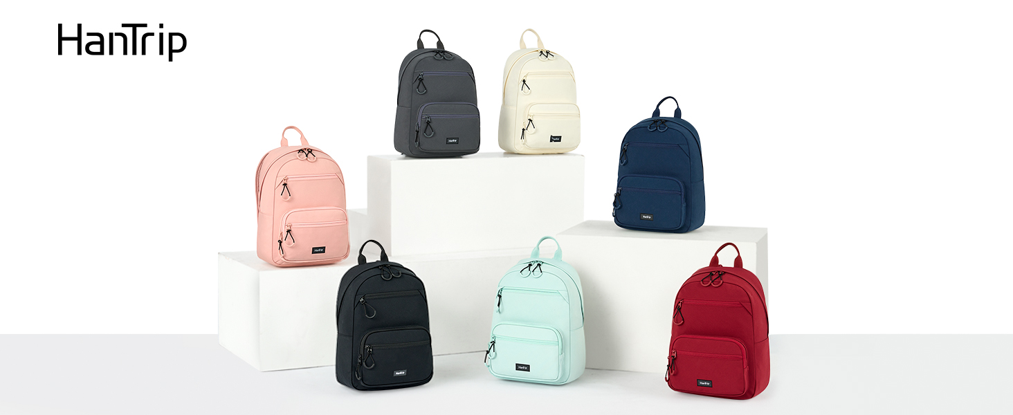 3280 Small Resistant Backpack Lightweight Nylon Waterproof 13.3 Inch Mini Talmont Small Backpack – Lightweight Water-Resistant Travel  main image 3