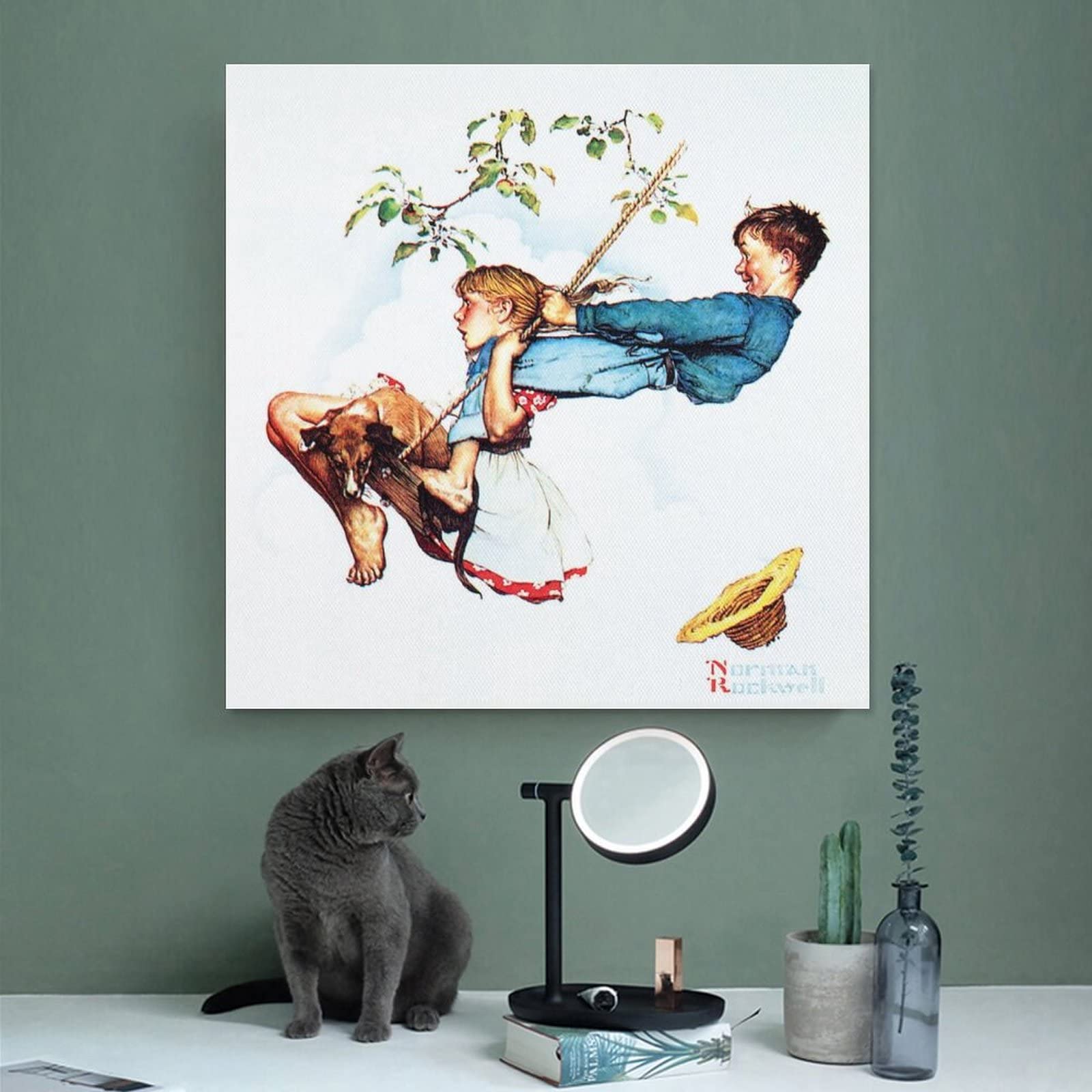 Norman Rockwell's 画集 Love&Remembrance Amazon.com: 35+ Norman Rockwell Paintings Young Love