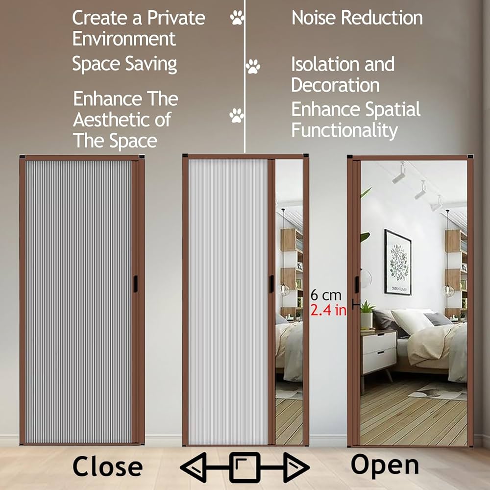Amazon.co.jp: 室内ドア 折りたたみ ドア 屋内 スライディング