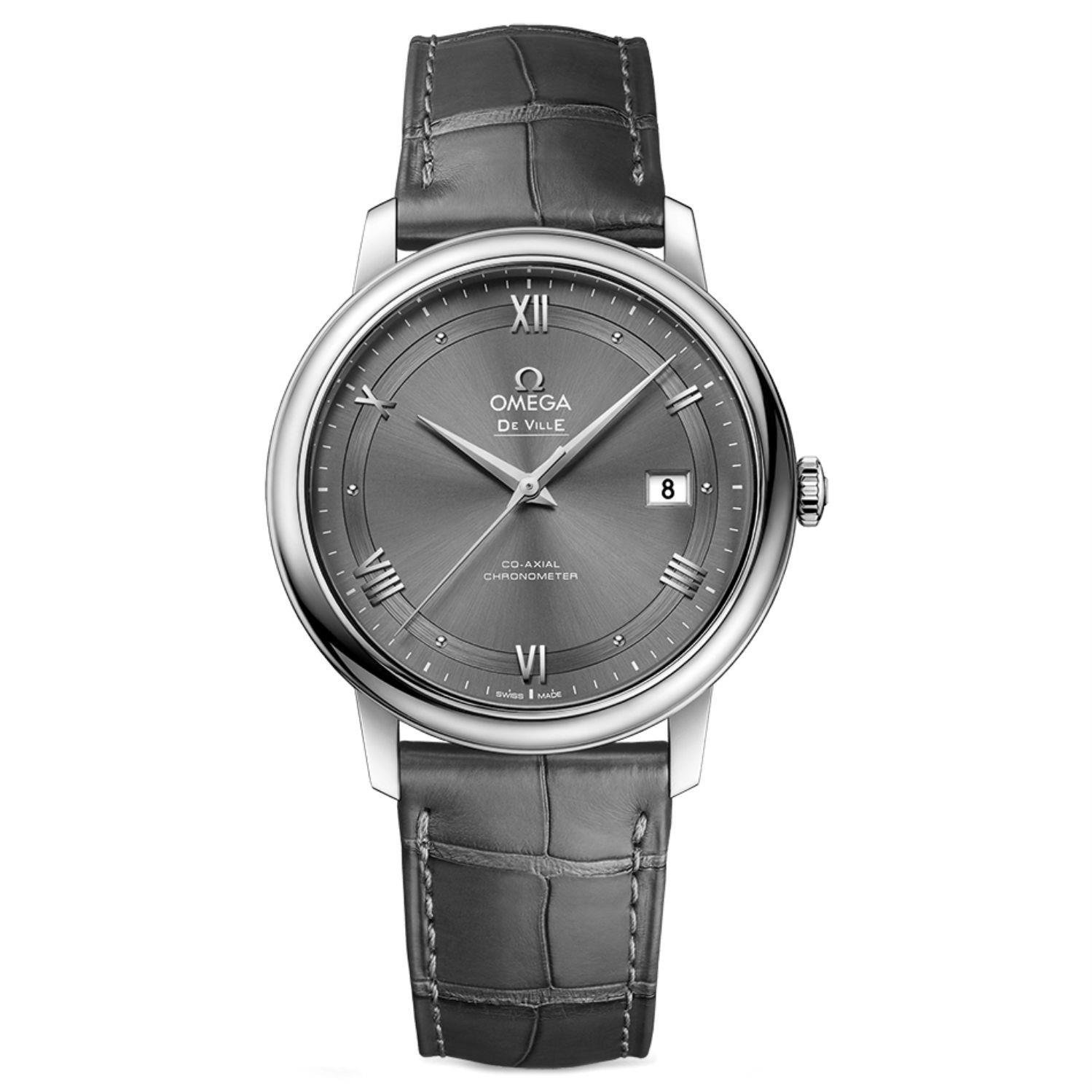 OmegaDe Ville Automatic Grey Dial Men's Watch 424.13.40.20.06.001