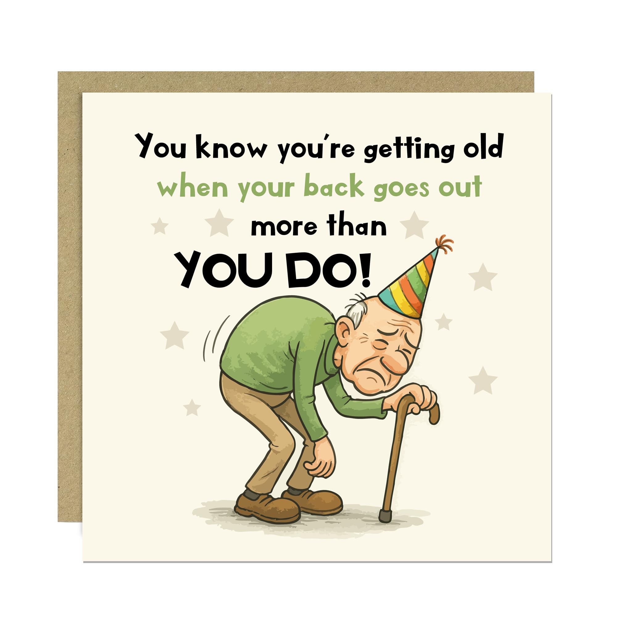 RED OCEAN Funny Joke Dad Grandad Birthday Card With Envelope Included Birthday Card For Dad Grandad From Daughter Son Humour Cards For From Kids