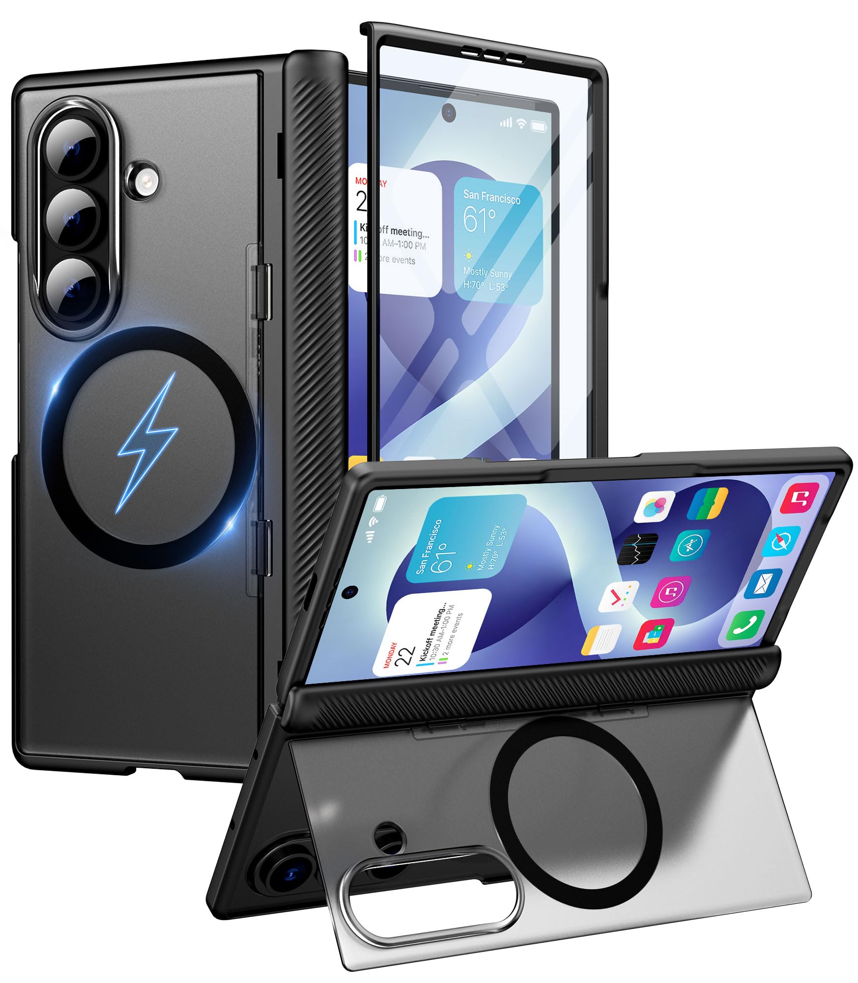Cozycase TOP Militärschutz 360 Hülle für Samsung Galaxy Z Fold 7/8 Ultra