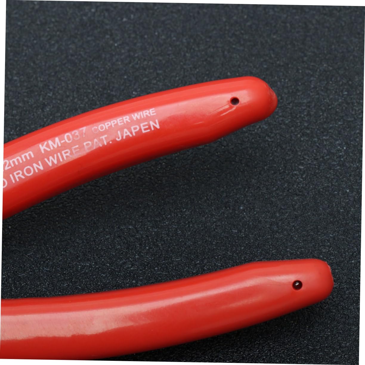 VILLCASE High Leverage Diagonal Cutters Carbon Steel Side Cutting Pliers for Wire Cords and Beading Durable Handheld Flush Pliers with Ergonomic Red Handle