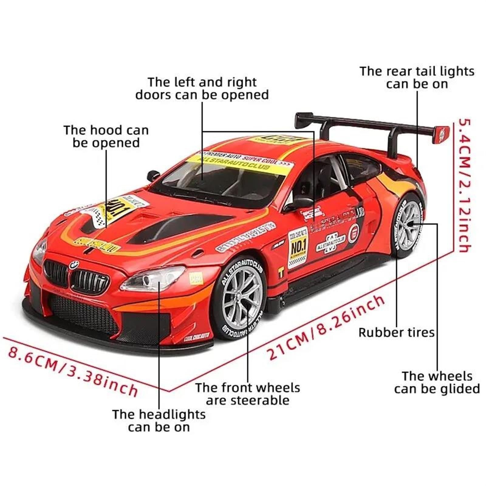 Amazon.co.jp: ミニカー スケールモデルカー 1:24 BMW M6 GT3 用