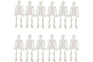 Realistic Glow Skeleton: A Luminous Halloween Trick