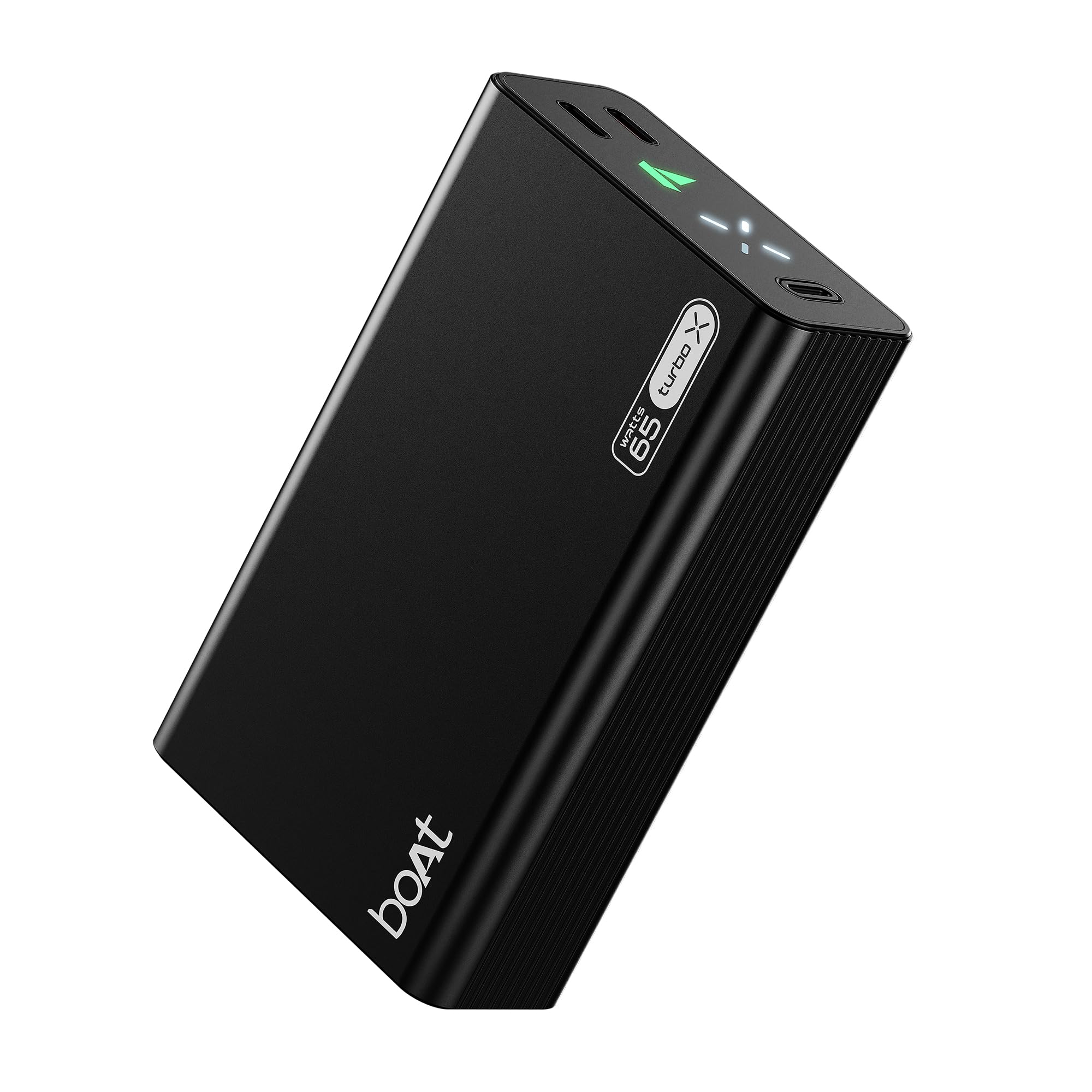 Boat EnergyShroom PB465 Turbo X 20000mAh Power Bank with 65W Turbo Fast Charging, Dual Type-C 2-Way Ports, Pass Through Charging, LED Battery & Charging Indicators, Compact & Lightweight (Onyx Black)-picture-45