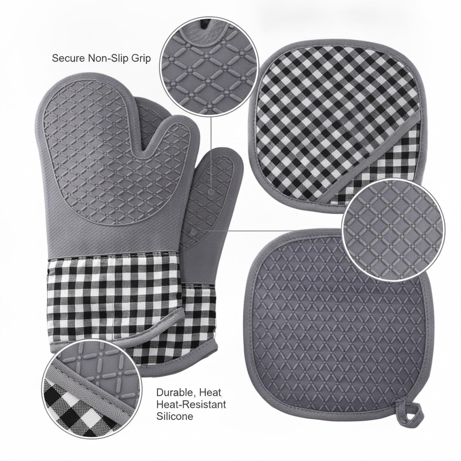 Guantes y Agarradores
