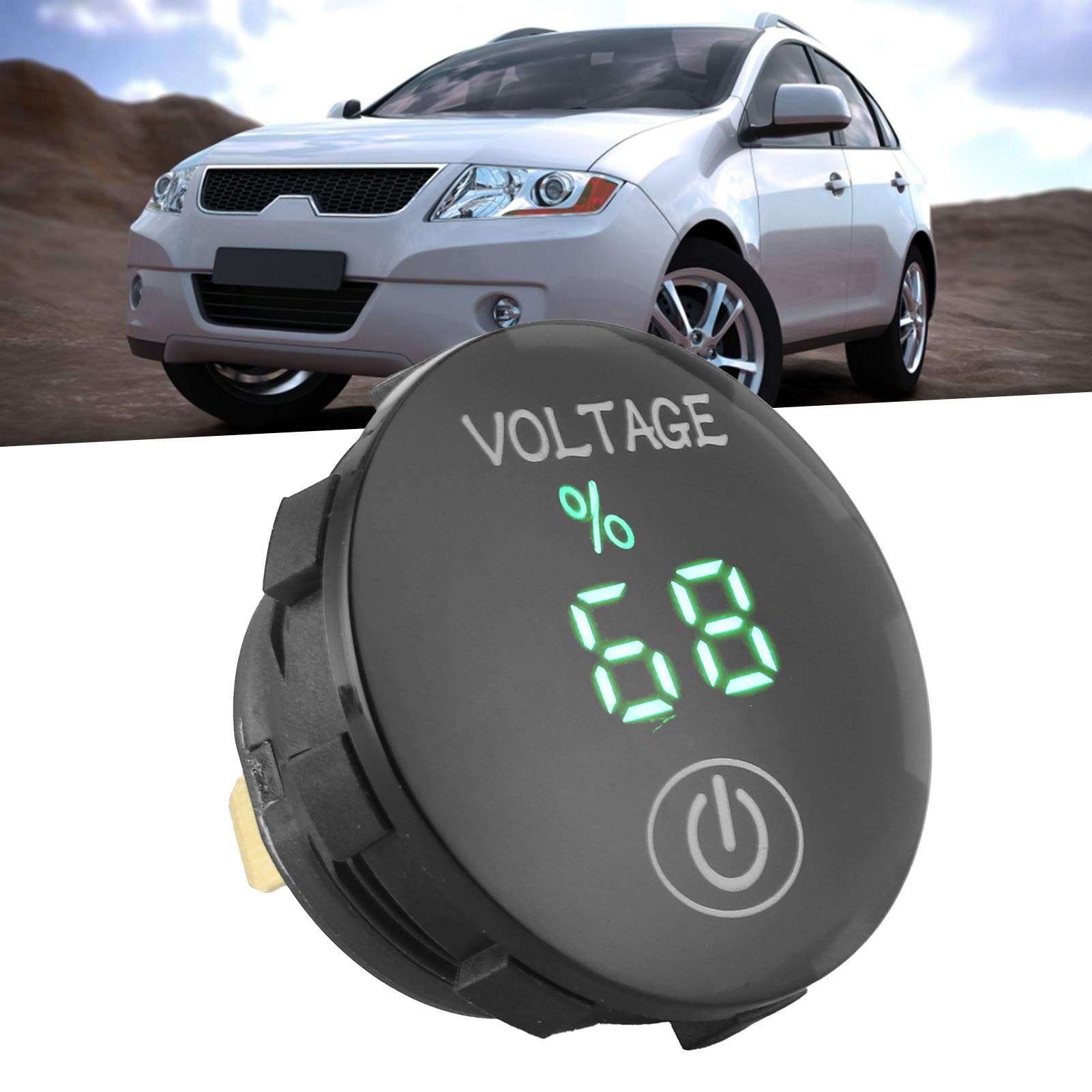 MISURATORE DI TENSIONE utile pratico puntatore portatile voltmetro auto