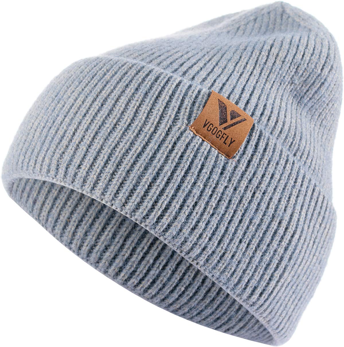 Vgogfly Slouchy Knit Beanie Hat For Men & Women | Winter Skull Cap, Rust Red, One Size Fits Most - View #5