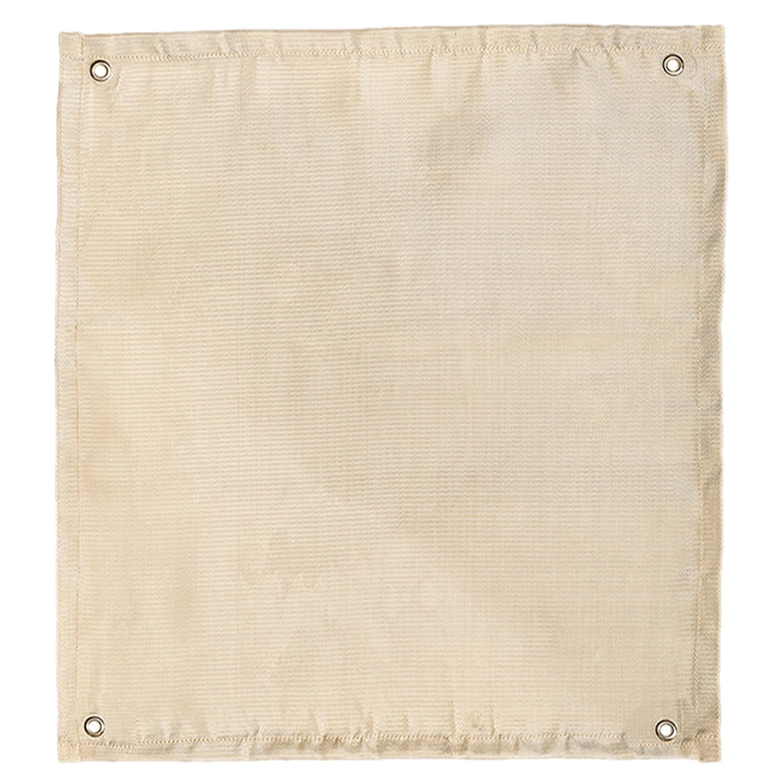 Coperta Antifiamma 80x90 Cm in Fibra di Vetro per Uso Esterno | Resistente al Calore, Riduce la Diffusione delle Fiamme, per Cucina e Campeggio