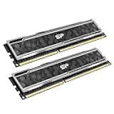 Silicon Power Value Gaming DDR4 RAM 16GB (2x8GB) 3200MHz (PC4 25600) CL16 1.35V Desktop Memory Module with Heatsink Camouflage Grey SP016GXLZU320BDAJ5