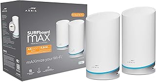 ARRIS SURFboard mAX Tri-band Mesh Wi-Fi 6 System - AX6600