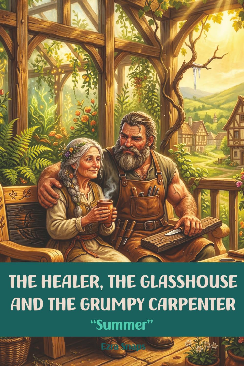 The Healer, The Glasshouse and The Grumpy Carpenter: Sumer: A Cozy Slavic Fantasy. The magic of the summer sun, working together, and the soothing rhythm of craftsmanship. Volume 2