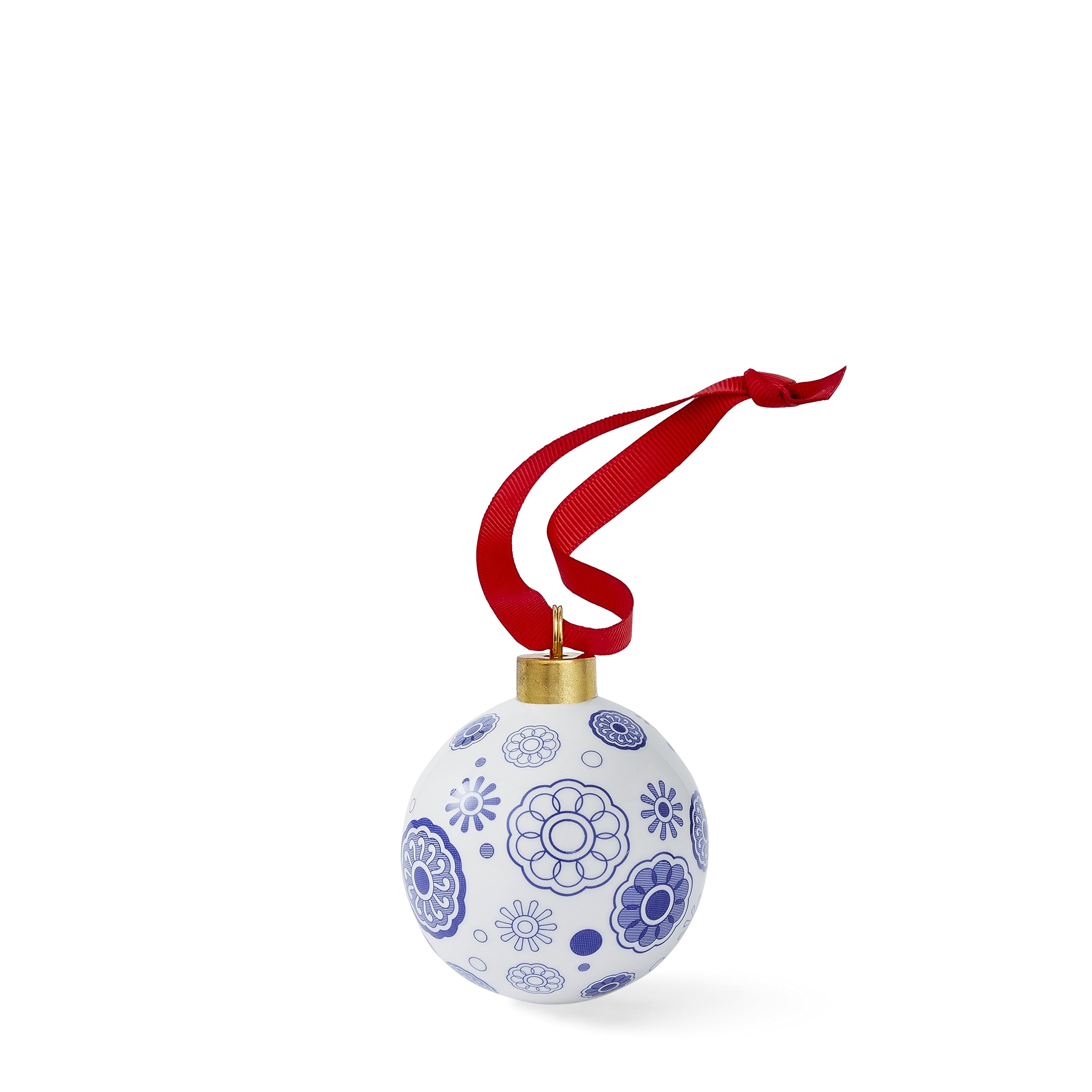 Spode Blue Soode Italian - Christmas Bauble - Spokes Single