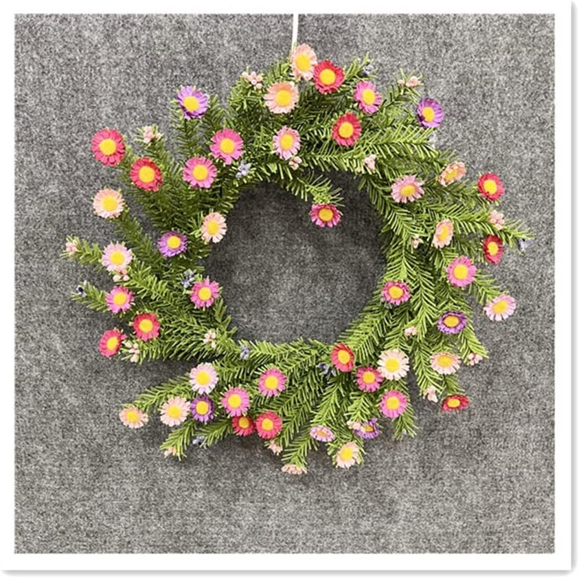 Simulation Garland Fake Flower Garland Door Decoration Door Hanging Wall Decoration Handicraft Home Gifts
